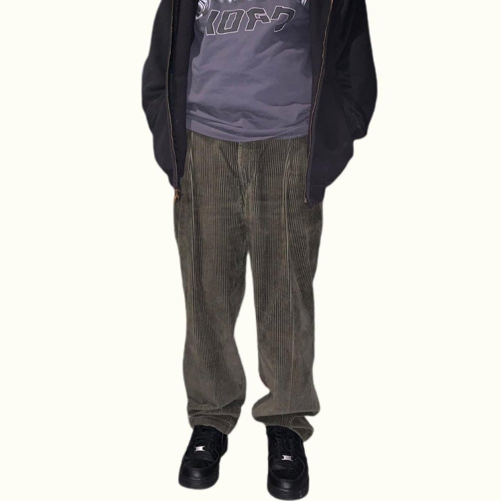 Vintage Dockers Levi’s  pleated corduroy pants